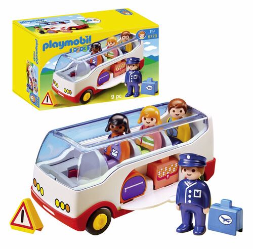 Playmobil 1.2.3. 6773 - Autocarro do Aeroporto - Image 2