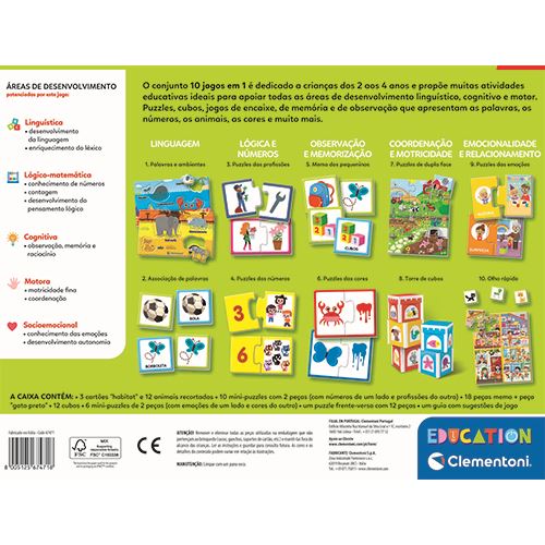 10 Jogos em 1 - Education Clementoni - Image 3