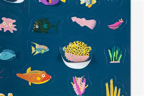 160 Stickers - Colourful Fish - Image 3