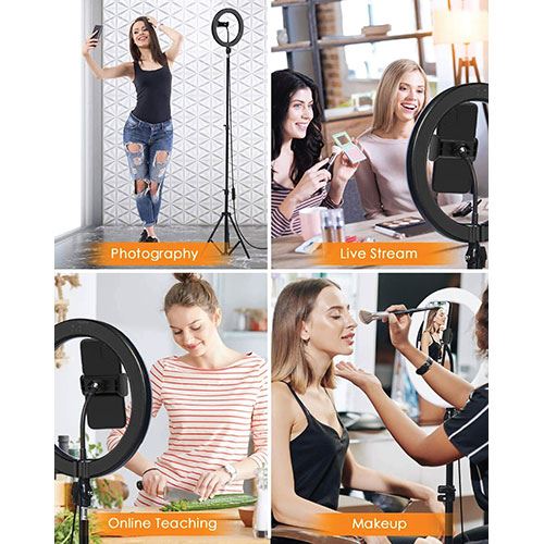 Ring Light 4-OK Studio + Tripé - Image 4