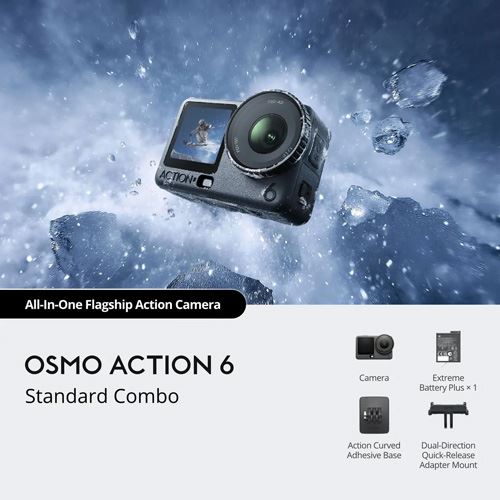 Action Cam DJI Osmo Action 6 - Standard Combo - Image 7