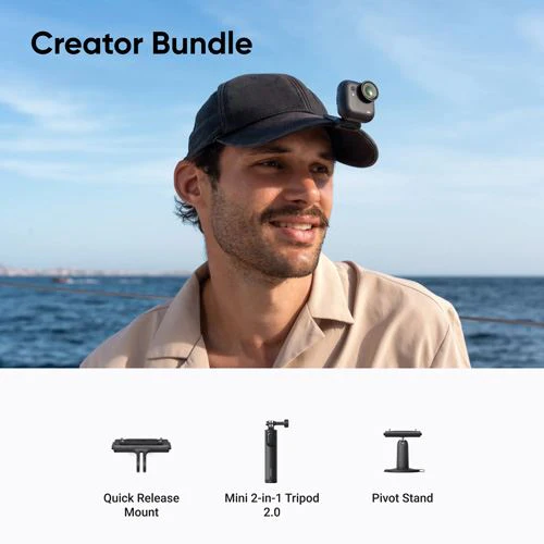 Action Cam Insta360 Go Ultra Creator Bundle - Branco - Image 3