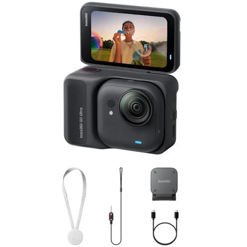 Action Cam Insta360 Go Ultra Standard Bundle - Preto - Image 2