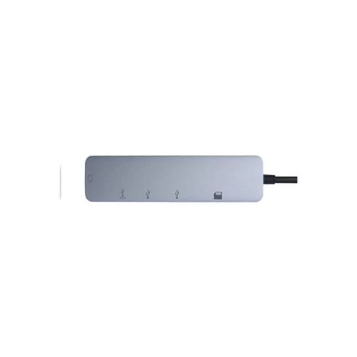 Adaptador Accsup Hub USB-C 6 em 1- Cinzento - Image 5
