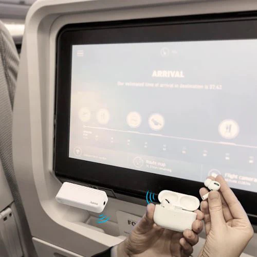Adaptador Áudio para Avião Hama Bluetooth Audio Transmitter - Image 5