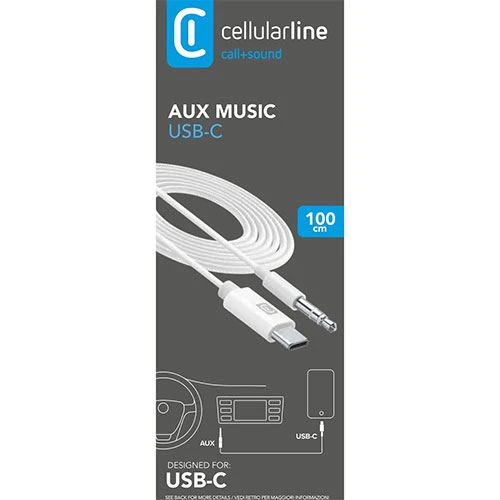 Adaptador Cellularline USB-C para Jack 3.5mm - Image 3