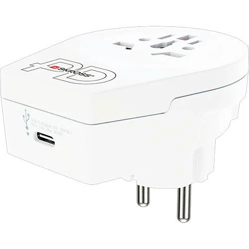 Adaptador de Viagem Skross Mundo para Europa + USB-C 20PD - Image 3