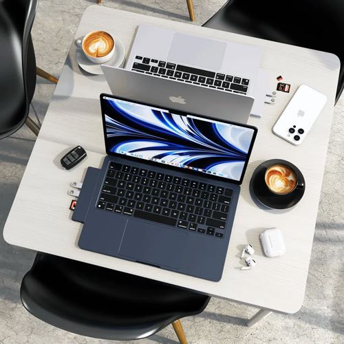 Adaptador Dual USB-C HUB Satechi Pro Hub Slim ST-HUCPHSS - Silver - Image 10