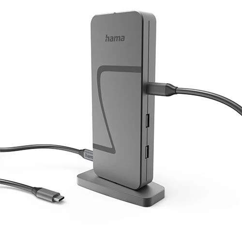 Adaptador HUB Hama 00200200 Multiportas USB-C 8K PD140W 10 em 1 - Image 4