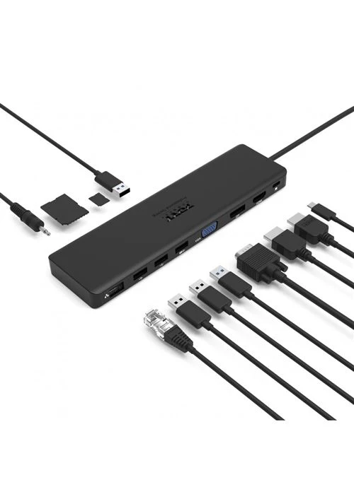 Adaptador HUB Port Designs USB-C Travel Docking Station - Image 2