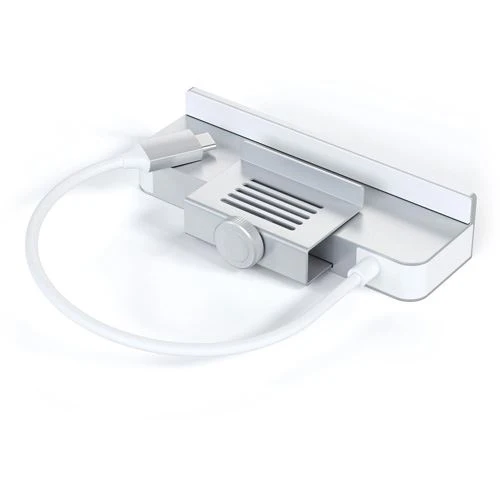 Adaptador HUB Satechi Satechi ST-UCICHS USB-C Clamp 6 em 1  para iMac 24" 2021 a 2024 - Prateado - Image 5