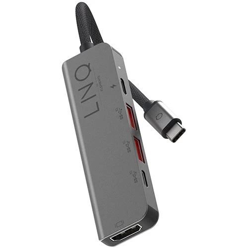 Adaptador HUB USB-C LINQ 5 em 1 - Image 2