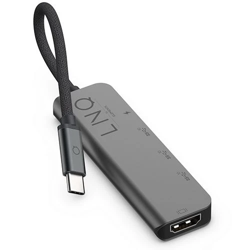 Adaptador HUB USB-C LINQ 5 em 1 - Image 3