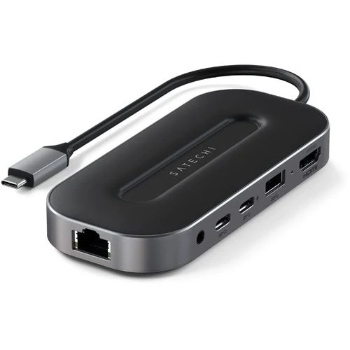 Adaptador HUB USB4 Satechi ST-U4MGEM Multiport USB-C w2.5G Ethernet