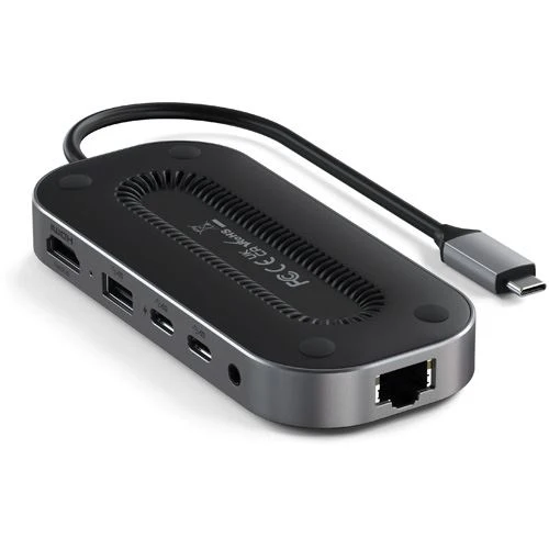 Adaptador HUB USB4 Satechi ST-U4MGEM Multiport USB-C w2.5G Ethernet - Image 2