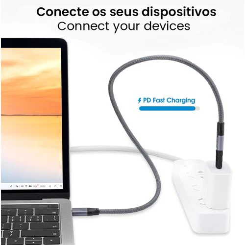 Adaptador Lightning para USB- C 4- OK - Preto - Image 7