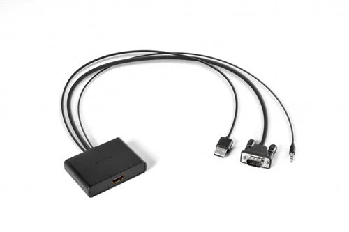 Adaptador Sitecom CN-352 VGA HDMI + USB 2.0 + 3.5 mm Preto - Image 3