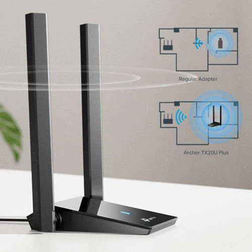 Adaptador USB TP-Link Archer TX20U Plus AX1800 Dual-Band Wi-Fi 6 High Gain - Image 5