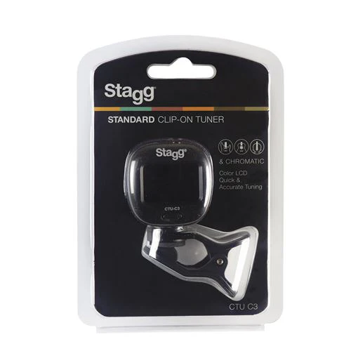 Afinador Stagg CTU-C3 Automático Clip-On Cromático - Image 2