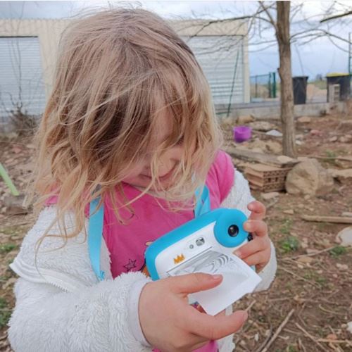 Máquina Fotográfica Instantânea para Crianças Agfa Realikids Instant Cam + 3 Rolos - Azul - Image 7