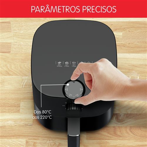 Air Fryer Moulinex 3,5L | 1Kg - Preto - Outlet - Grade A - Image 2