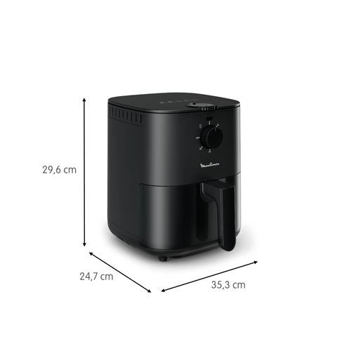 Air Fryer Moulinex 3,5L | 1Kg - Preto - Outlet - Grade A - Image 9