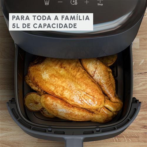 Air Fryer Moulinex 5L - Preto - Outlet - Grade A - Image 5