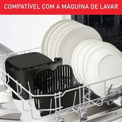 Air Fryer Moulinex 6,5L - Inox - Outlet - Grade A - Image 6