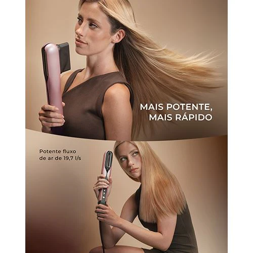 Alisador de Cabelo Cecotec AirLisse 2 em 1 ForceDry - Preto - Image 11