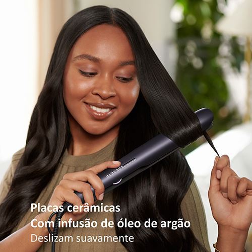 Alisador de Cabelo Philips Series 5000 Bhs510/00 - Preto - Outlet - Grade A - Image 5
