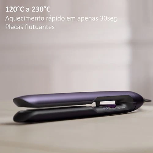 Alisador de Cabelo Philips Series 5000 Bhs510/00 - Preto - Outlet - Grade A - Image 6