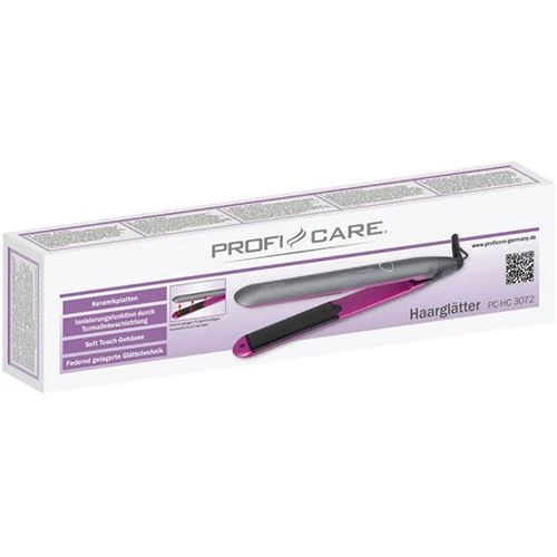 Alisador de Cabelo Proficare HC 3072 - Rosa - Image 3