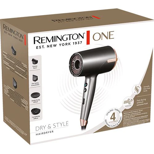 Alisador de Cabelo Remington S6077 One - Cinzento - Image 6