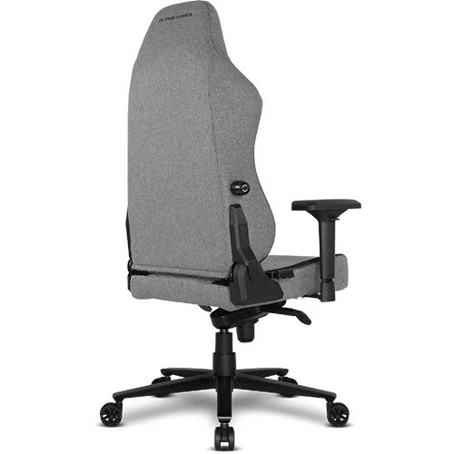 Cadeira Gaming Alpha Gamer Alegra Tecido - Cinzento - Image 5