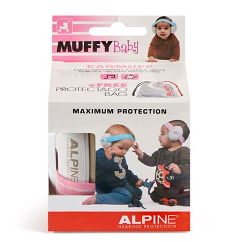 Alpine Protecçao Auditiva Muffy Baby Rosa para Bebé - Image 6