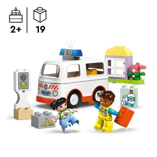 LEGO DUPLO Town 10447 - Ambulância e Condutor - Image 6