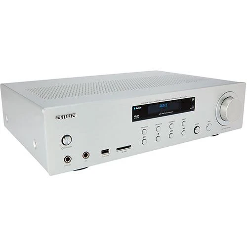Amplificador Bluetooth Aiwa AMU-120BTSR - Prateado - Image 6