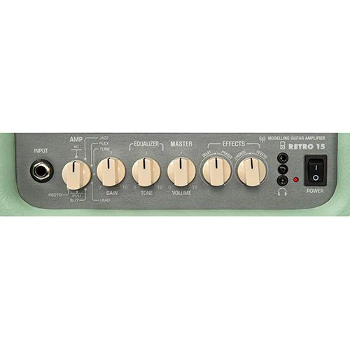 Amplificador retro Vintage 15W DSP - Mint Green - Image 6