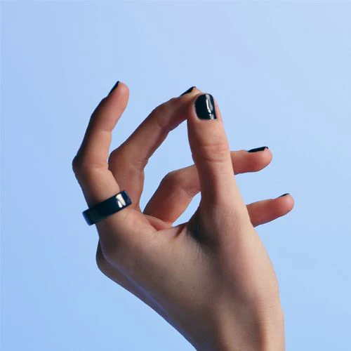 Anel Inteligente Oura Ring 4 Ceramic - Midnight - Tamanho 11 - Image 10