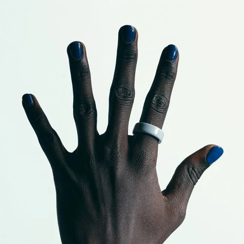 Anel Inteligente Oura Ring 4 Ceramic - Tide - Tamanho 9 - Image 10