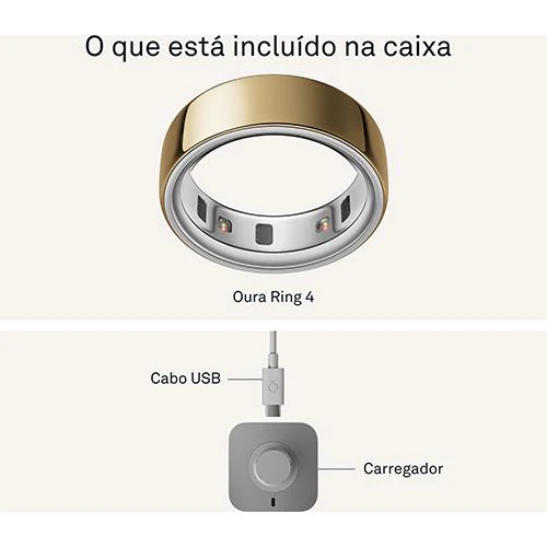 Anel Inteligente Oura Ring4 - Gold - Tamanho 6 - Image 5