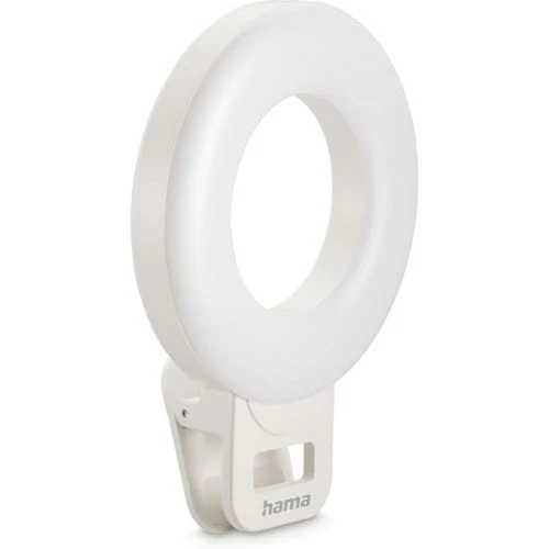 Anel Luminoso para Smartphone Hama LED Ring Light To Go - Branco - Image 4