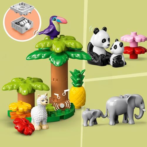 LEGO DUPLO Town 10975 Animais Selvagens do Mundo - Image 6