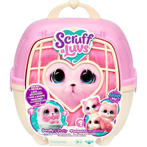 Animal de Estimação ScruffaLuvs Pet - Rosa - Pack Single - Moose Toys