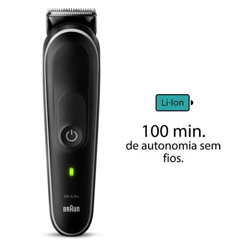 Aparador de Barba Braun All In One Series 5 S5 MGK5440 + Mini Kit Viagem King C Gilette - Image 2