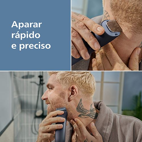 Aparador de Barba Philips BT3665/15 3000 Series - Azul - Image 2