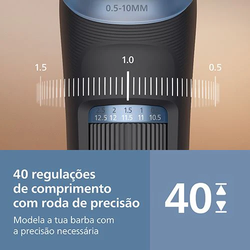 Aparador de Barba Philips BT3665/15 3000 Series - Azul - Image 6
