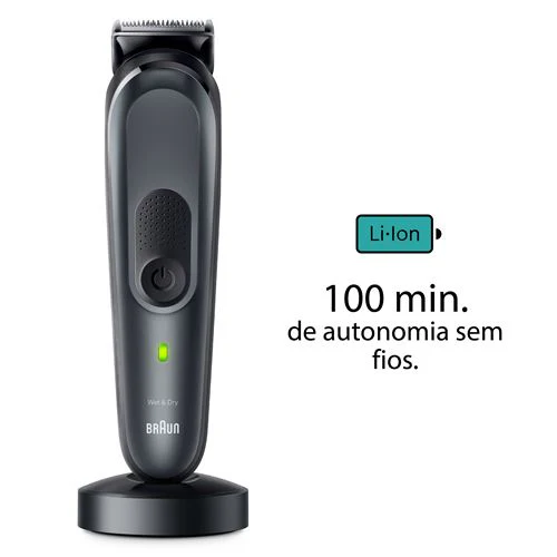 Aparador de Barba Braun All In One Serie 7 MGK7460 - Preto - Image 8