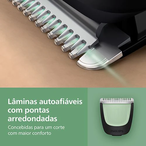 Aparador Multigroom Philips MG3945/15 3000 Series 9 em 1 - Preto - Image 5