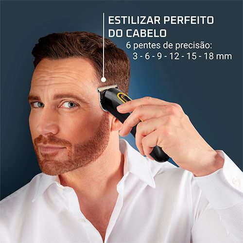 Aparador Multigroom Rowenta Tn9113F0 Sport Collection | 10 em 1 | Preto - Outlet - Grade A - Image 3
